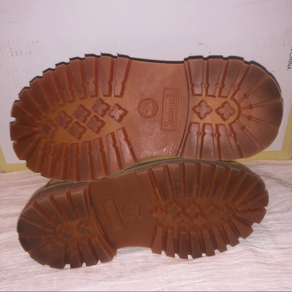 TODDLER TIMBERLAND PREMIUM 6-INCH WATERPROOF BOOTS, Size 8, Used! - Picture 6 of 7